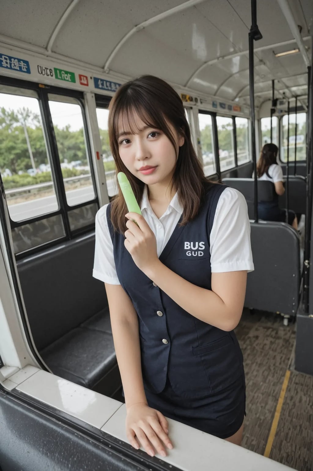 バスガイドお姉さん