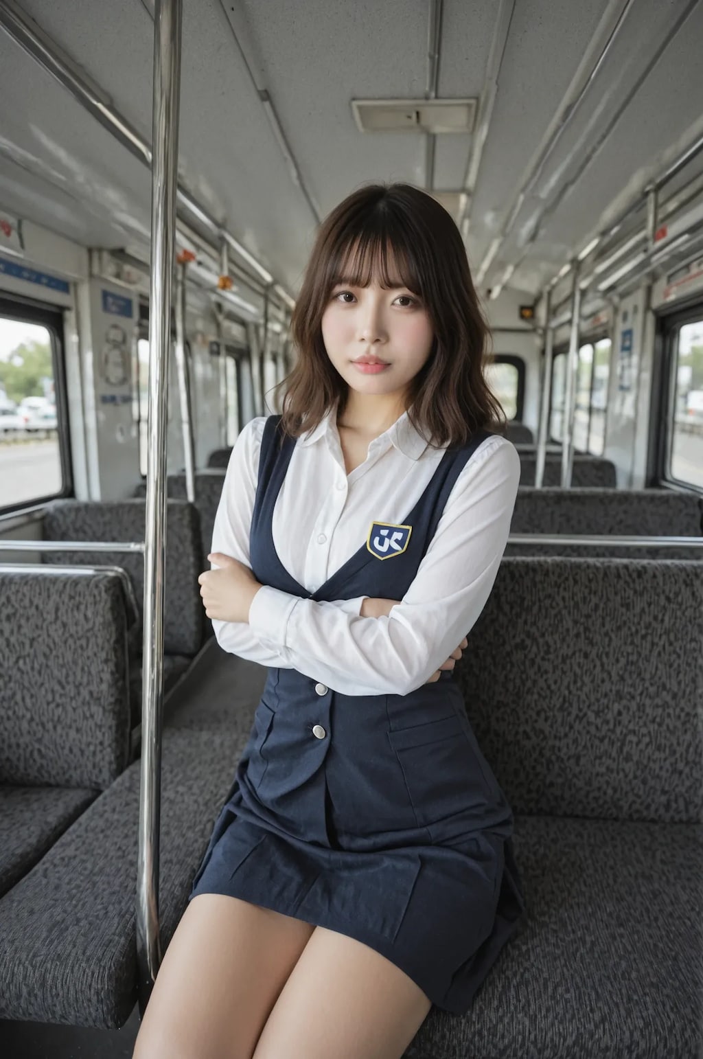 バスガイドお姉さん