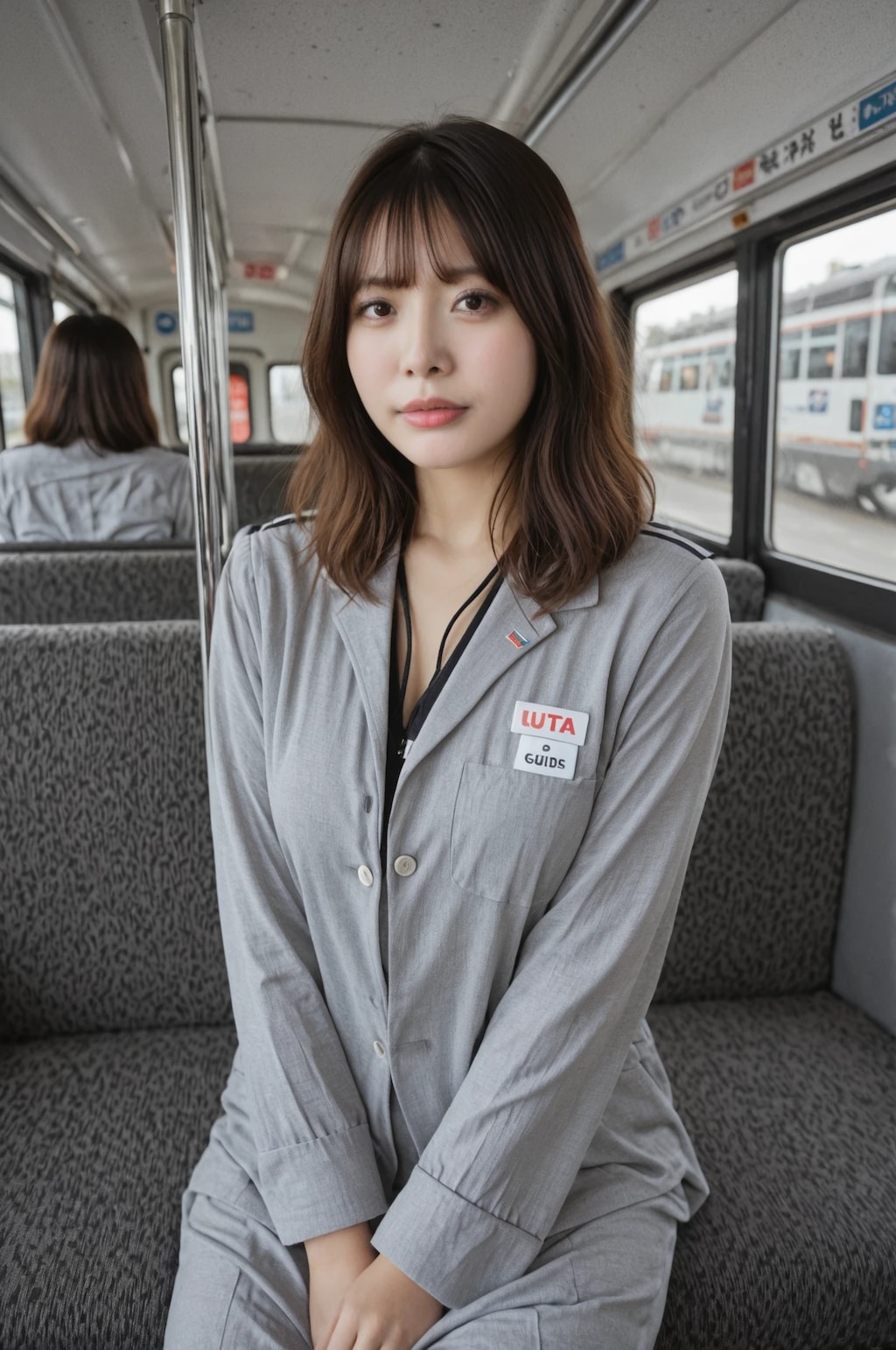 バスガイドお姉さん