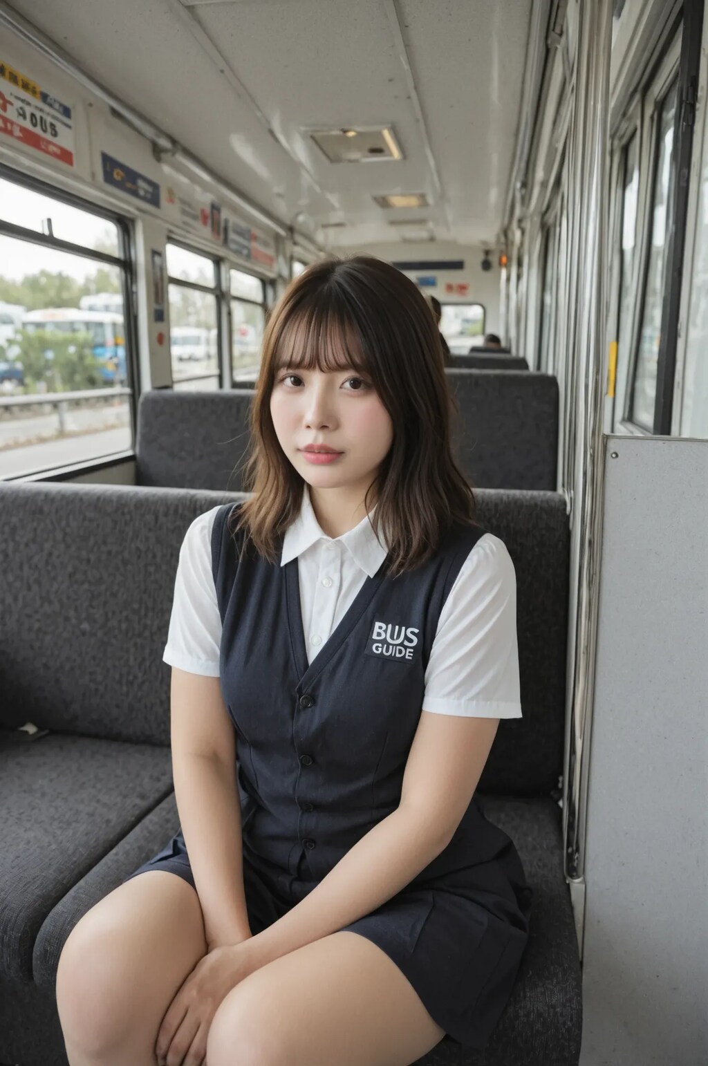 バスガイドお姉さん