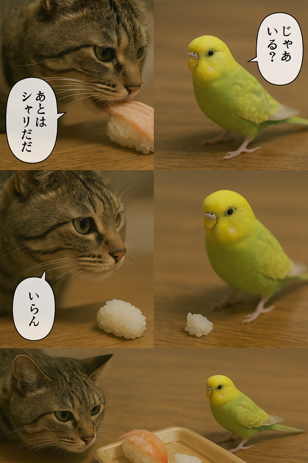 いぬとねこといんこ14