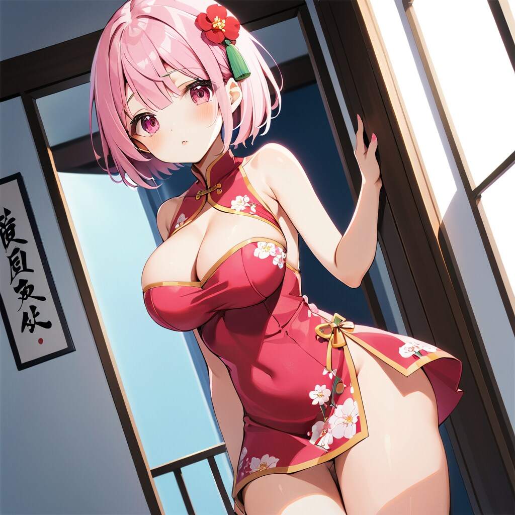 看板娘：マナ・テティス　チャイナドレス版