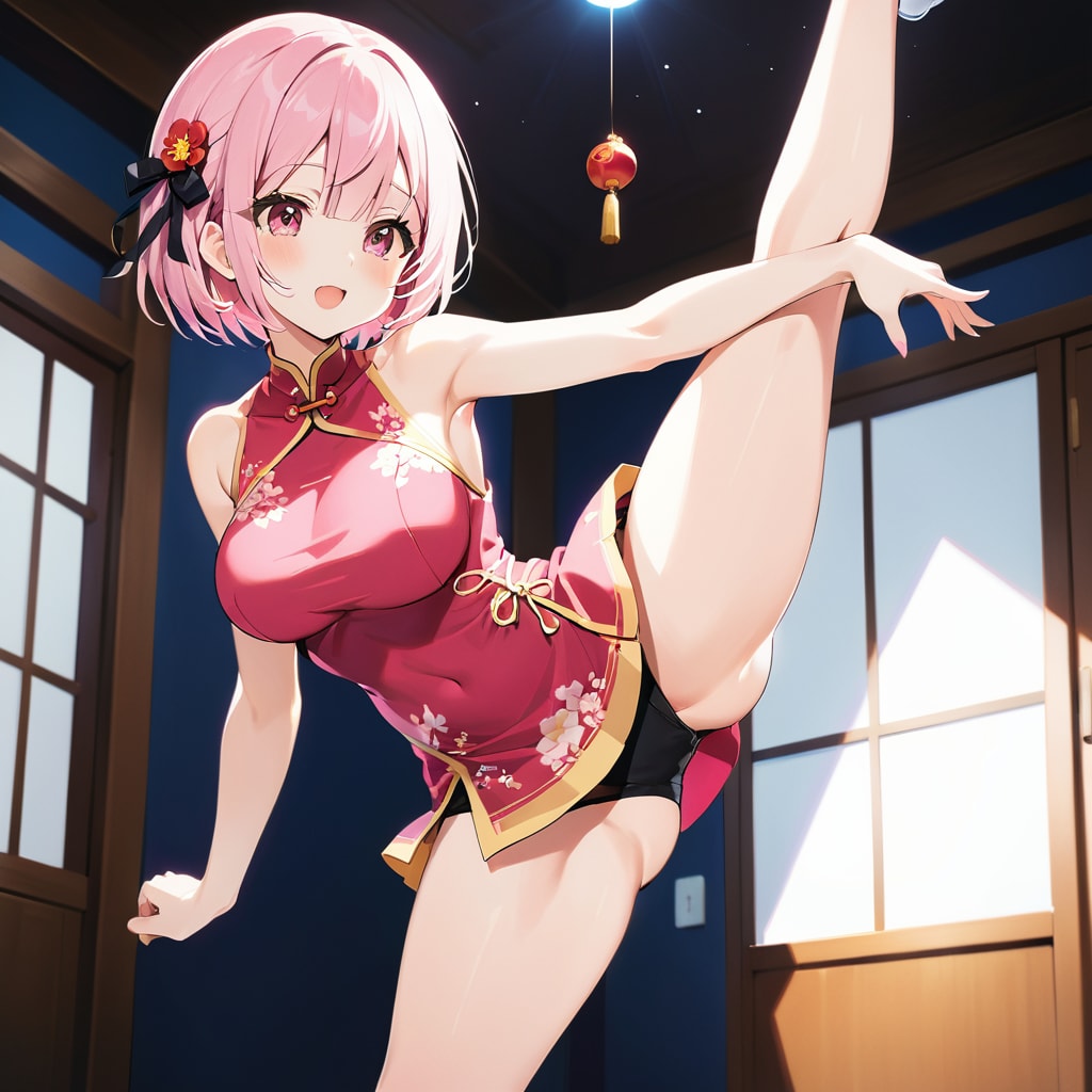 看板娘：マナ・テティス　チャイナドレス版