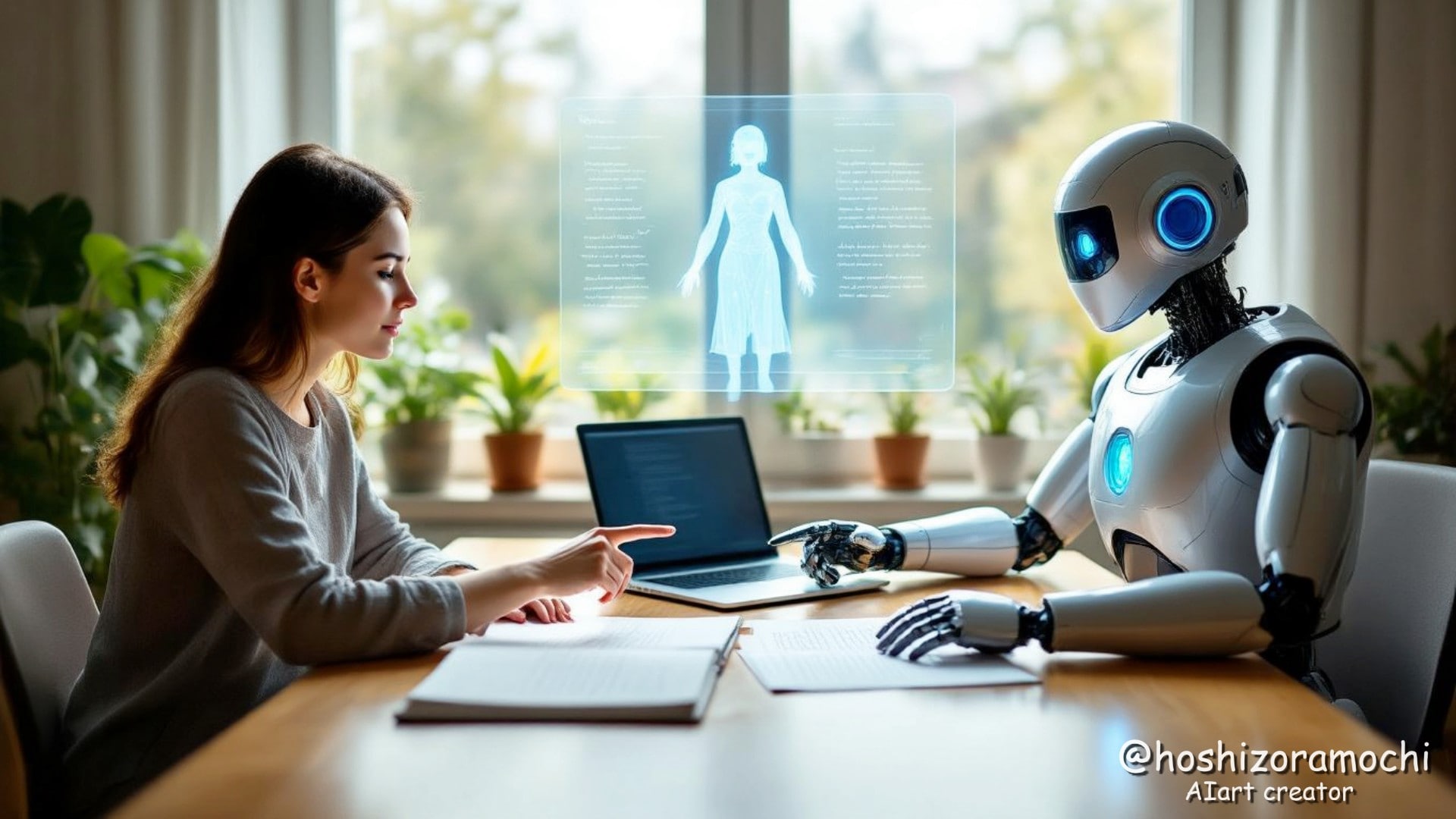 人と機械の協奏曲 - Concerto between man and machine | の人気AIイラスト・グラビア