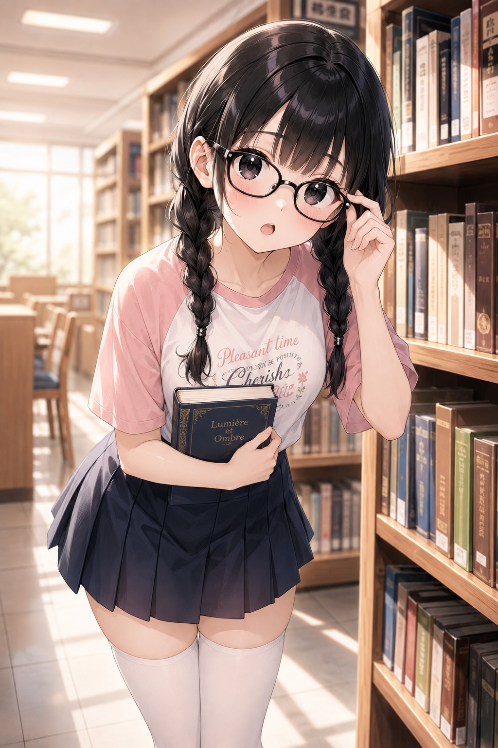 優等生タイプの千夏ちゃん♪