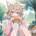 リズちゃんとピクニック 2枚目