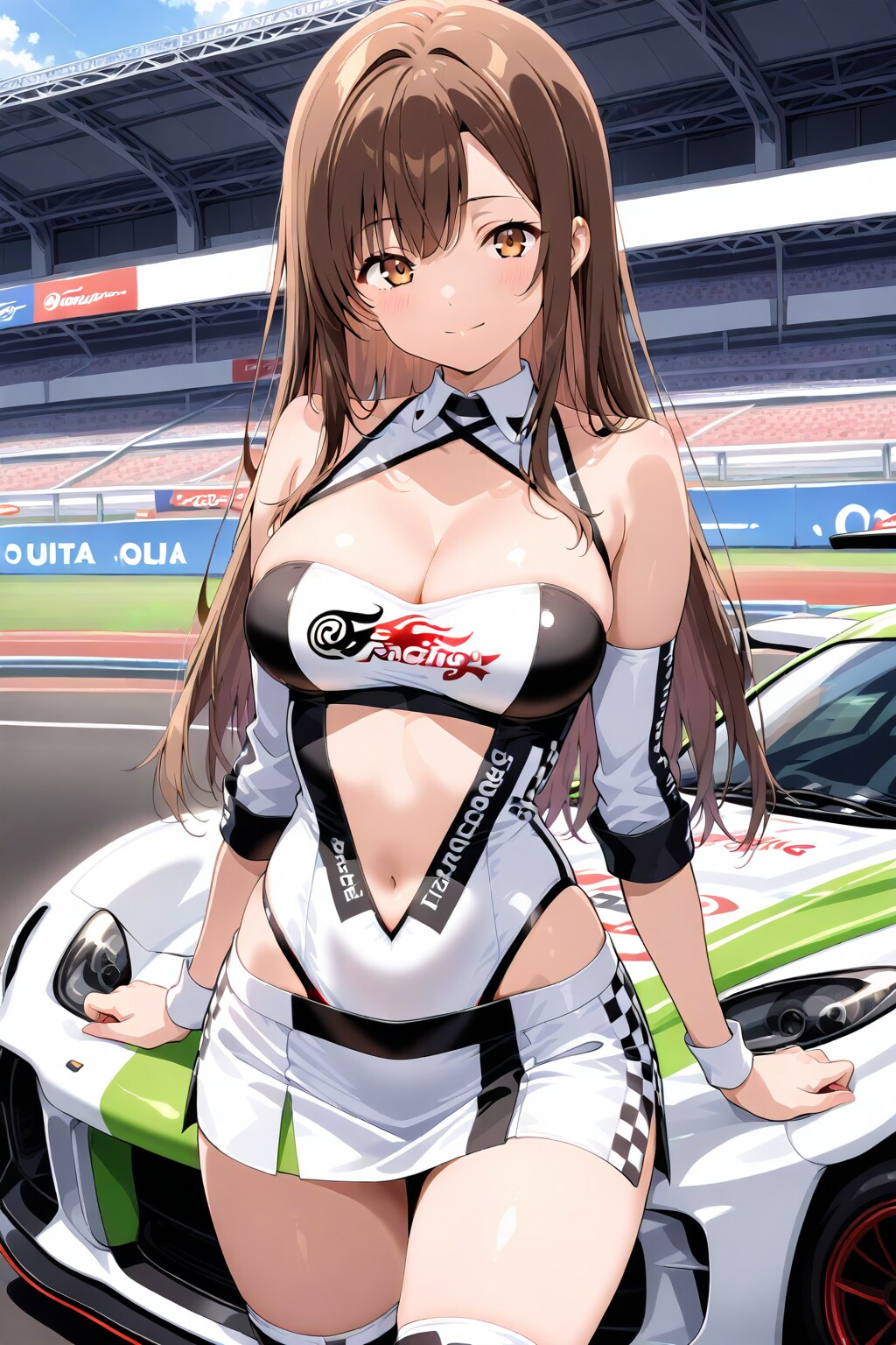 美少女レースクイーン