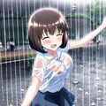 雨とJKちゃん 4枚目
