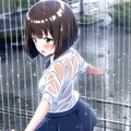 雨とJKちゃん 2枚目