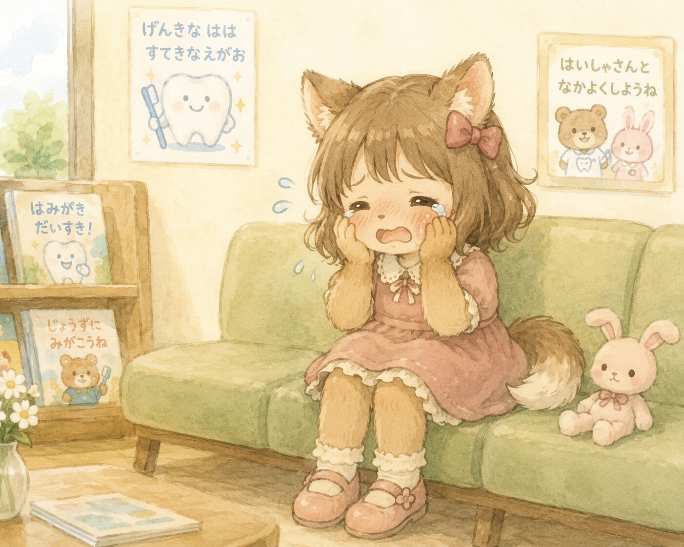 ずきずきしくしく…
