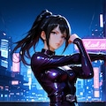 夢乃春樹（YumenoHaruki）キャットスーツ ワイルドカード 3枚目