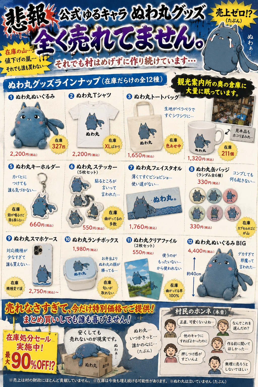ぬわ丸グッズ