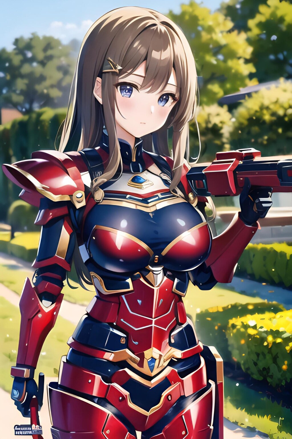 赤系パワードスーツ