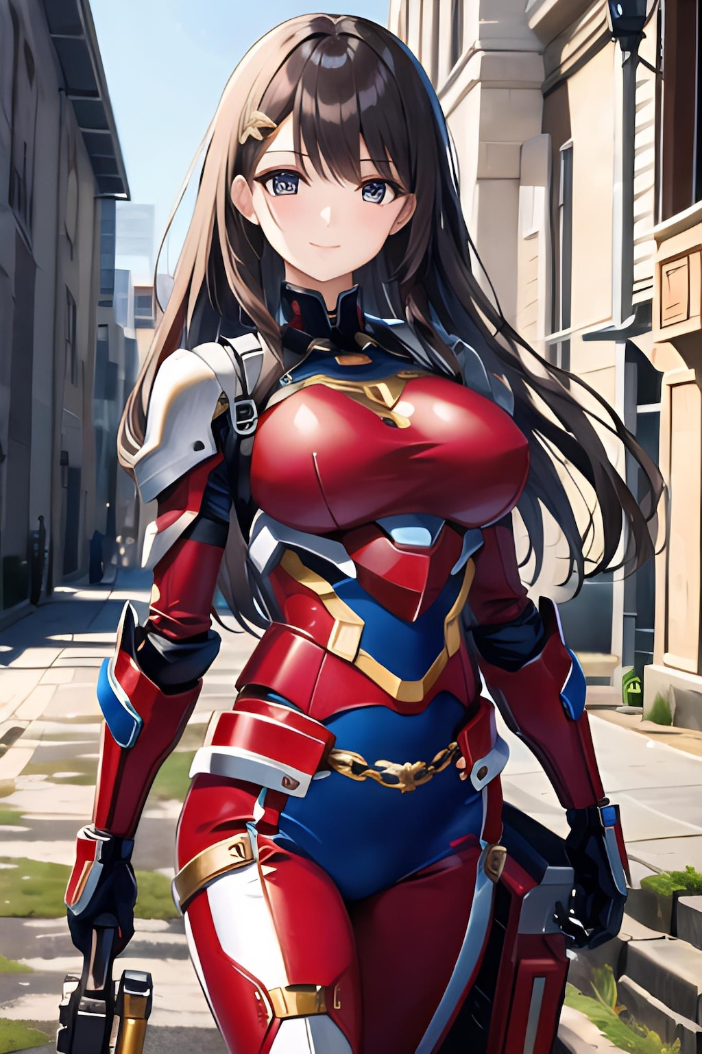 赤系パワードスーツ