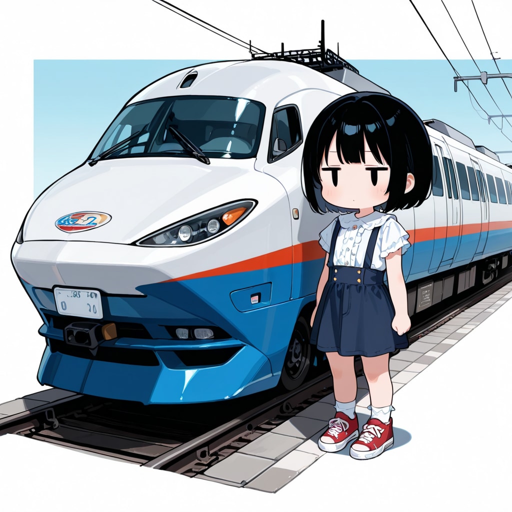 列車を見に行く | の人気AIイラスト・グラビア
