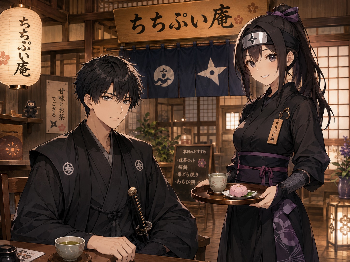 和風喫茶「ちちぷい庵」