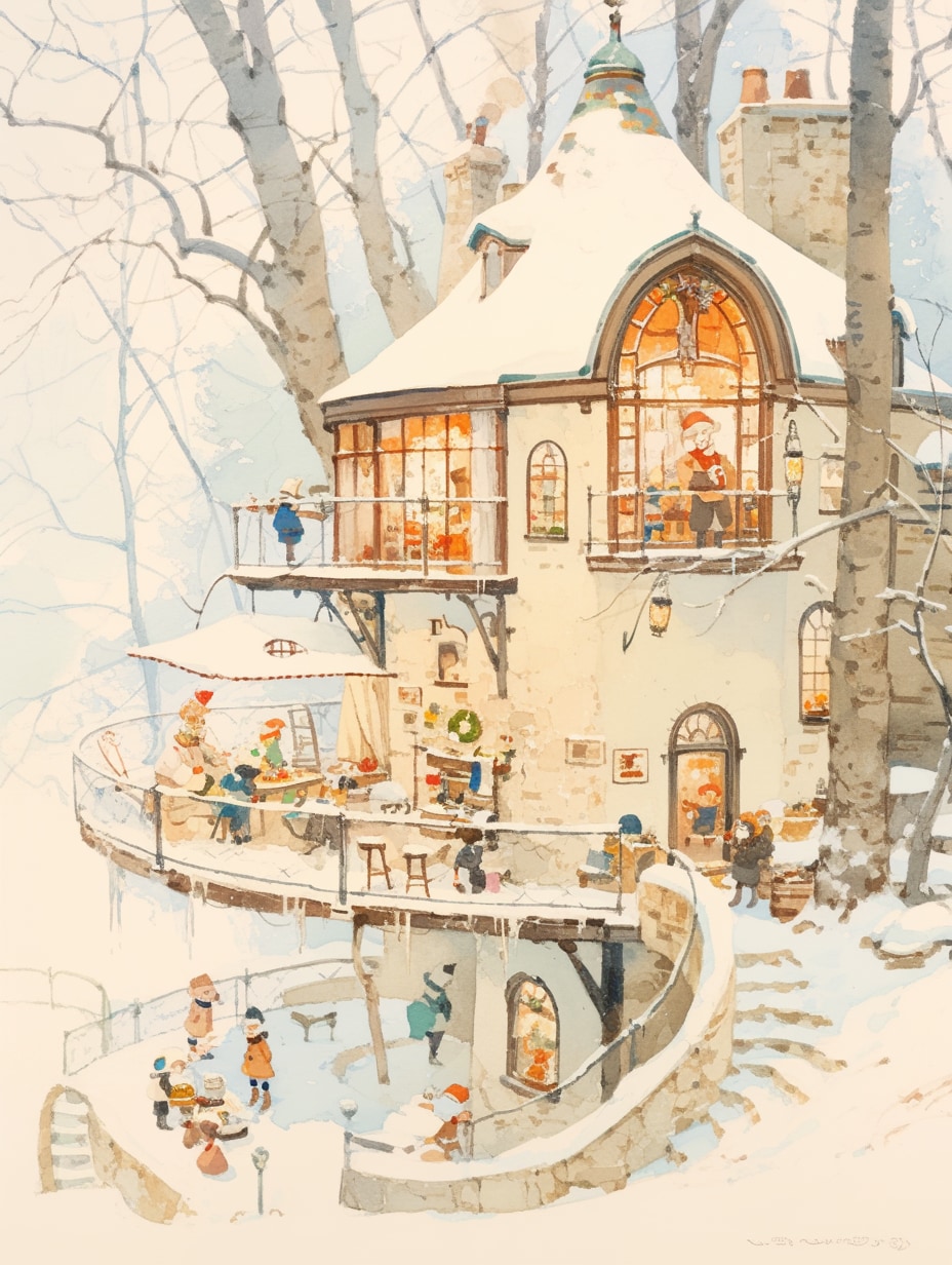 クリスマス準備 | の人気AIイラスト・グラビア