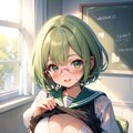 私の胸、結構大きいのでちょっと恥ずかしいです❤️ 2枚目