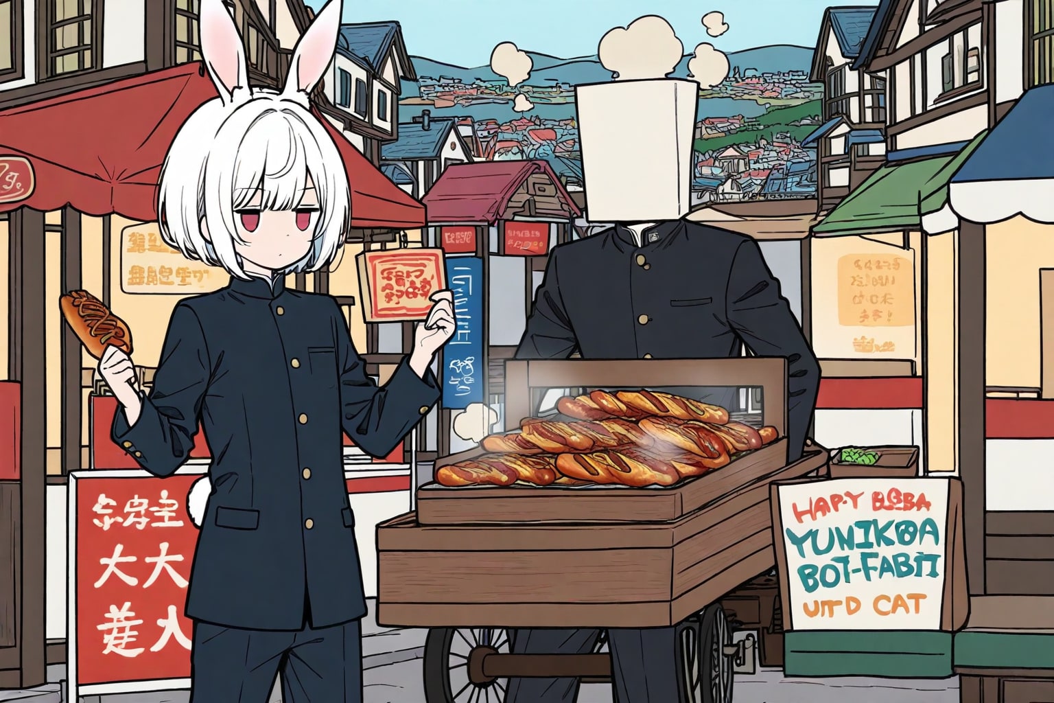 今日の焼きそばパン　2025-09-13 | の人気AIイラスト・グラビア