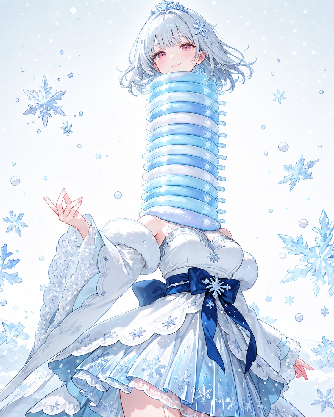 【回答】雪女アイシャの涼む方法は？
