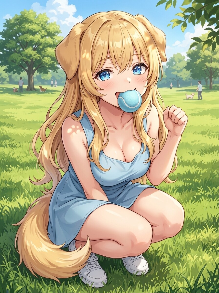 犬耳少女拾いました