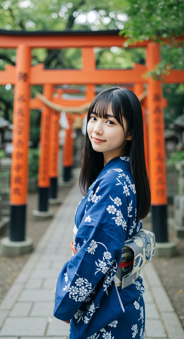 リアル見返り美人