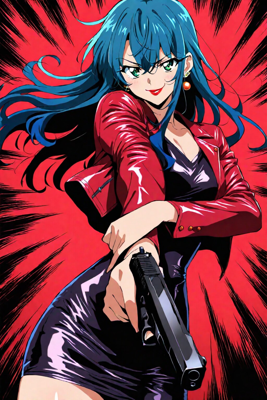 ハードボイルドな世界の女 | の人気AIイラスト・グラビア