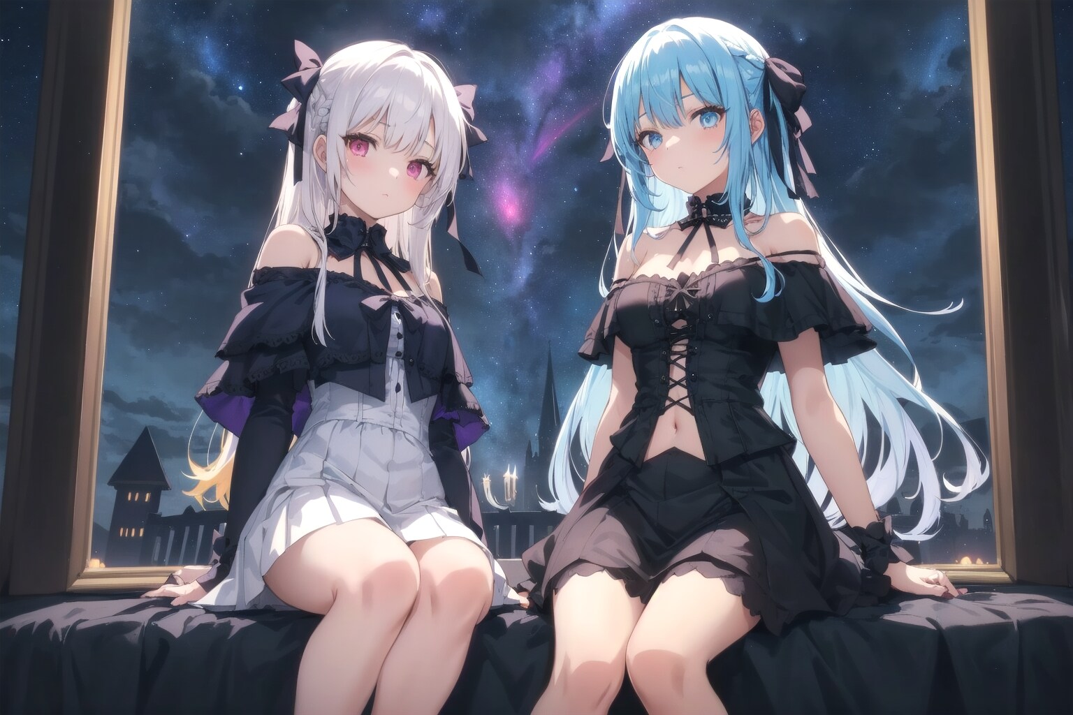 ベッド | の人気AIイラスト・グラビア