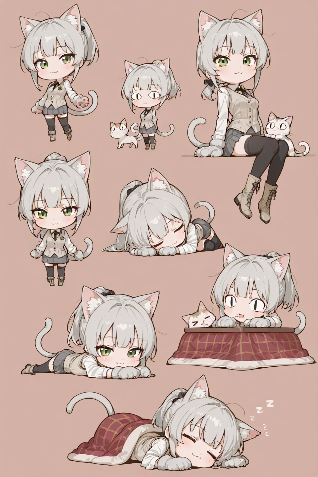 ネコフィーナ載せ忘れ | の人気AIイラスト・グラビア