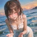 お水遊び 2枚目