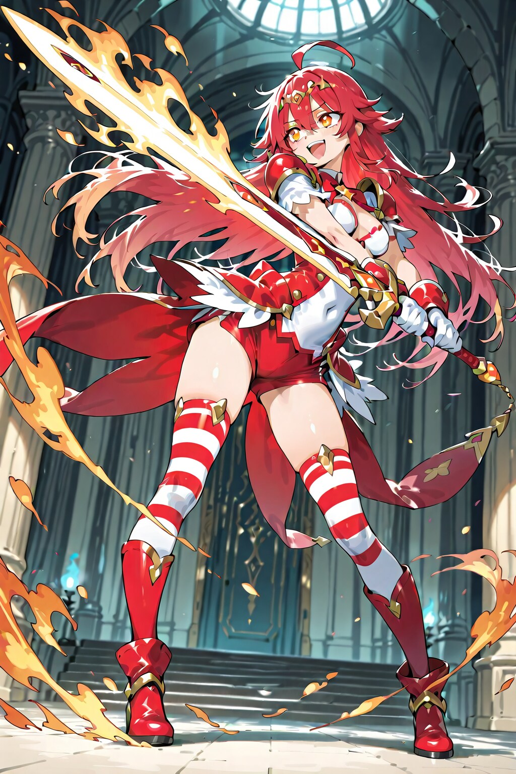 炎の魔法少女