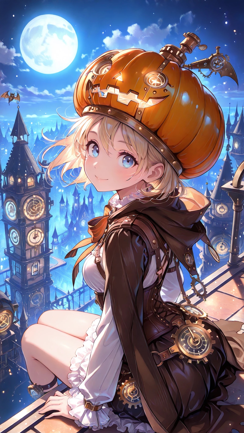 Steampunk Halloween world