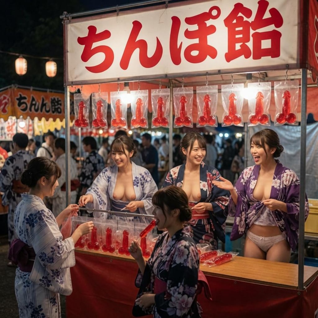露店？いいえ、露出店です