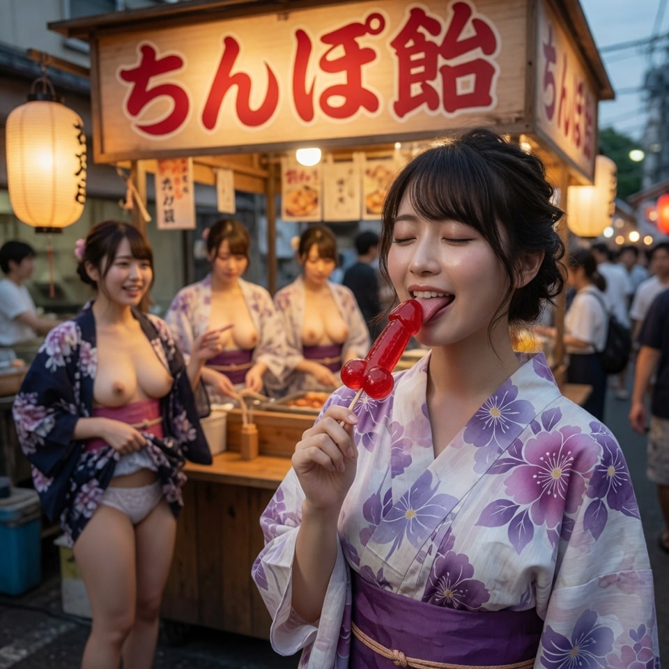 露店？いいえ、露出店です