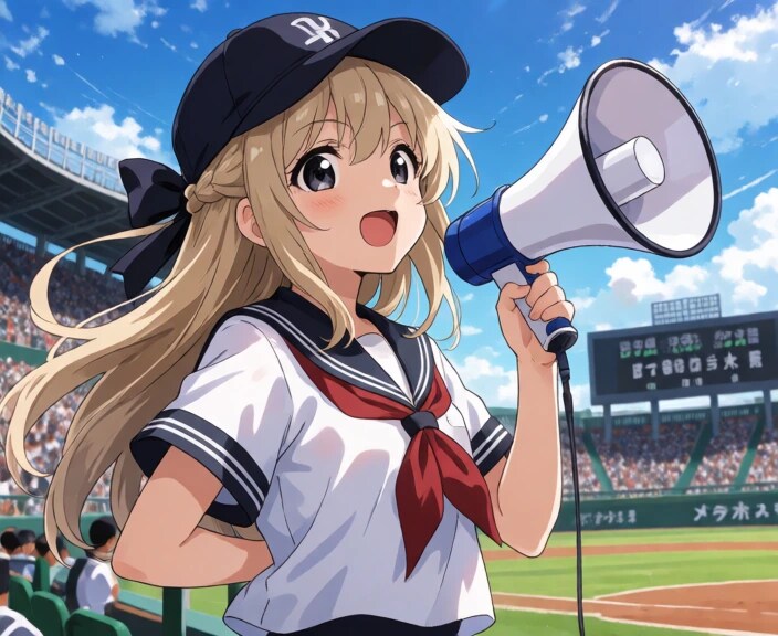 １『頑張って。』、応援少女
