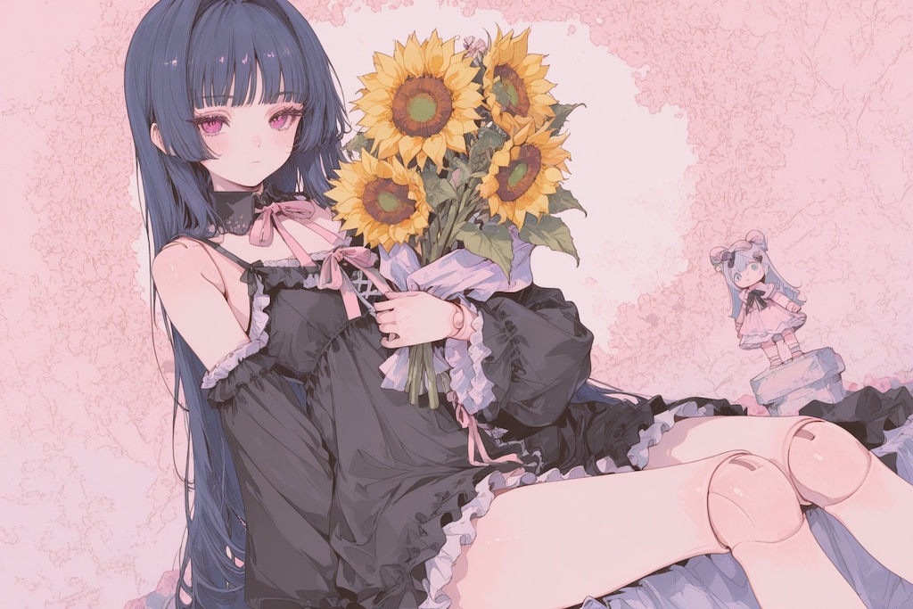 黒髪少女