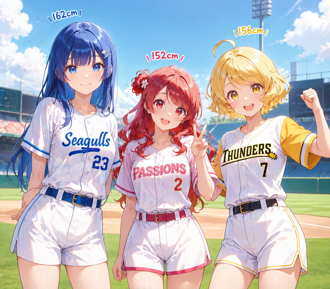 オリジナル野球ユニ❗ | の人気AIイラスト・グラビア