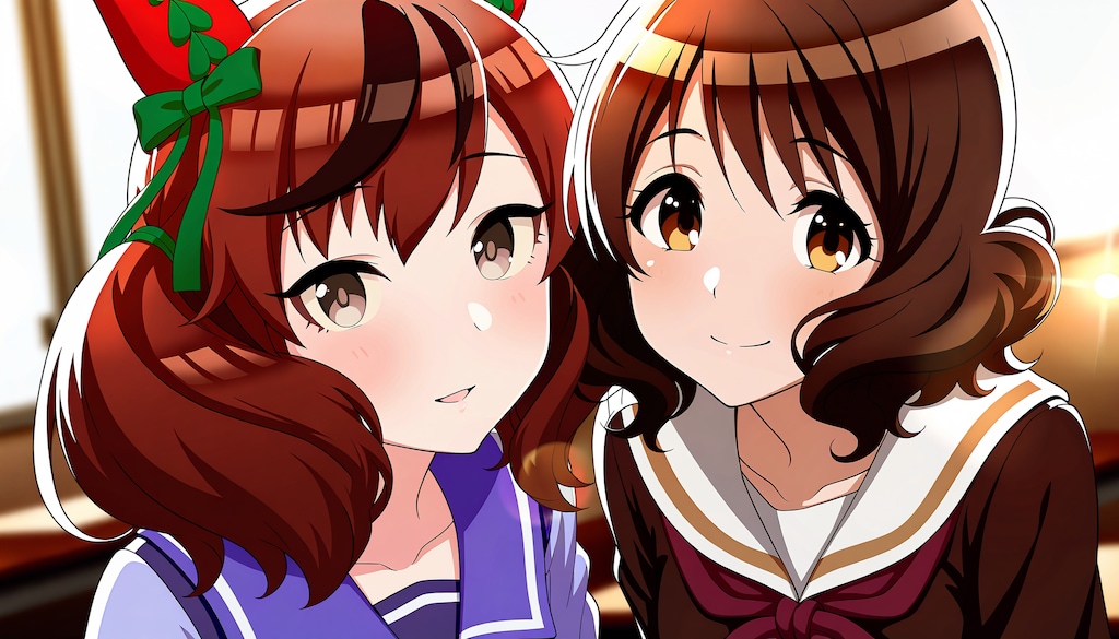 どこか似た雰囲気のふたり