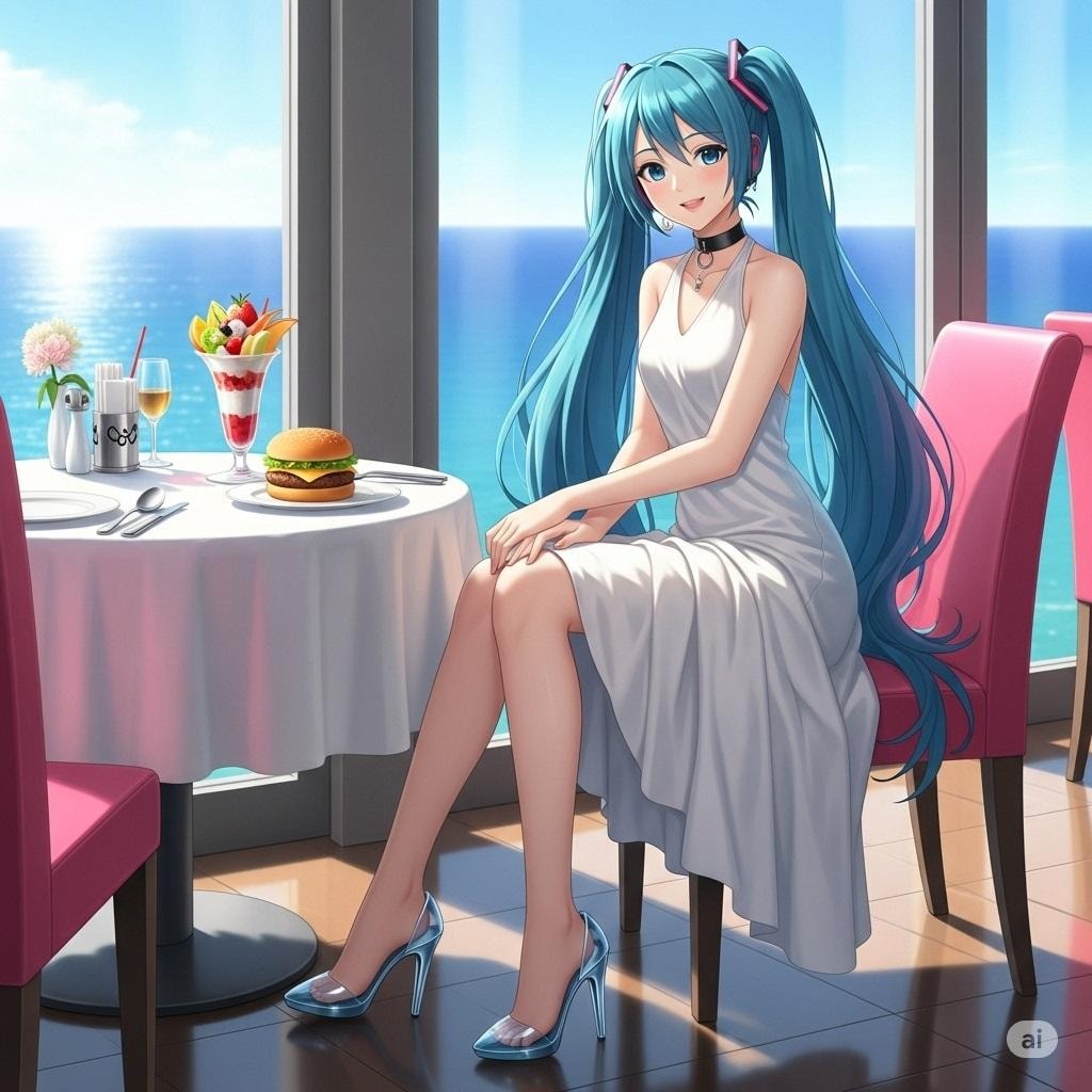 海の見えるレストラン