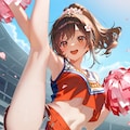 チアリーダーポニテさん 7枚目