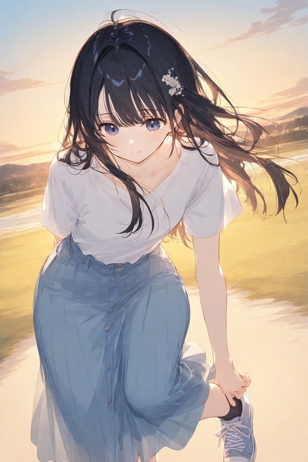 この靴、ぽろぽろぬげるっちゃ〜💦