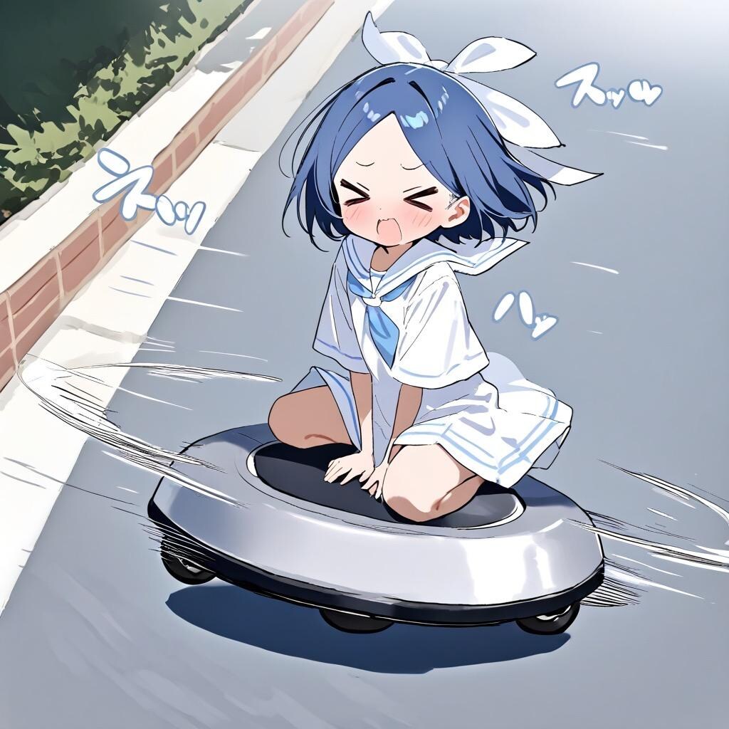 止まってぇ　>_<