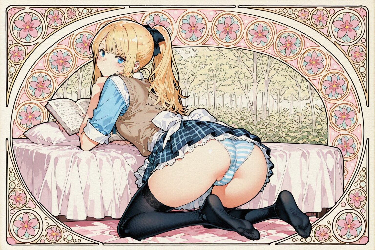 後ろ姿