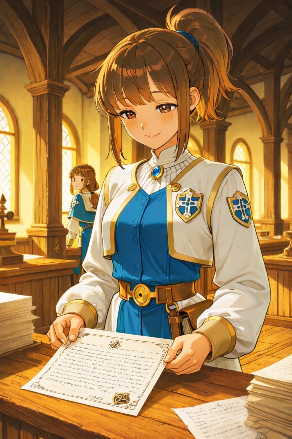 冒険者ギルドの新人受付嬢