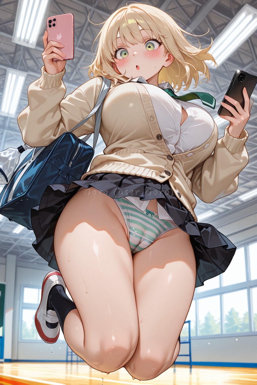 沙也ちゃんのジャンプ