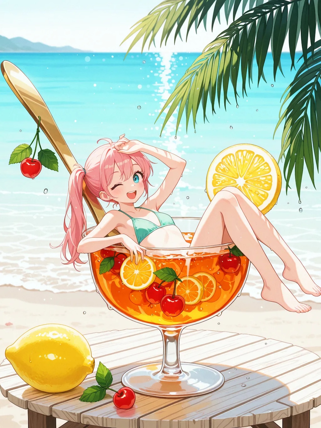 フルーツゼリー…それともフルーツポンチ？