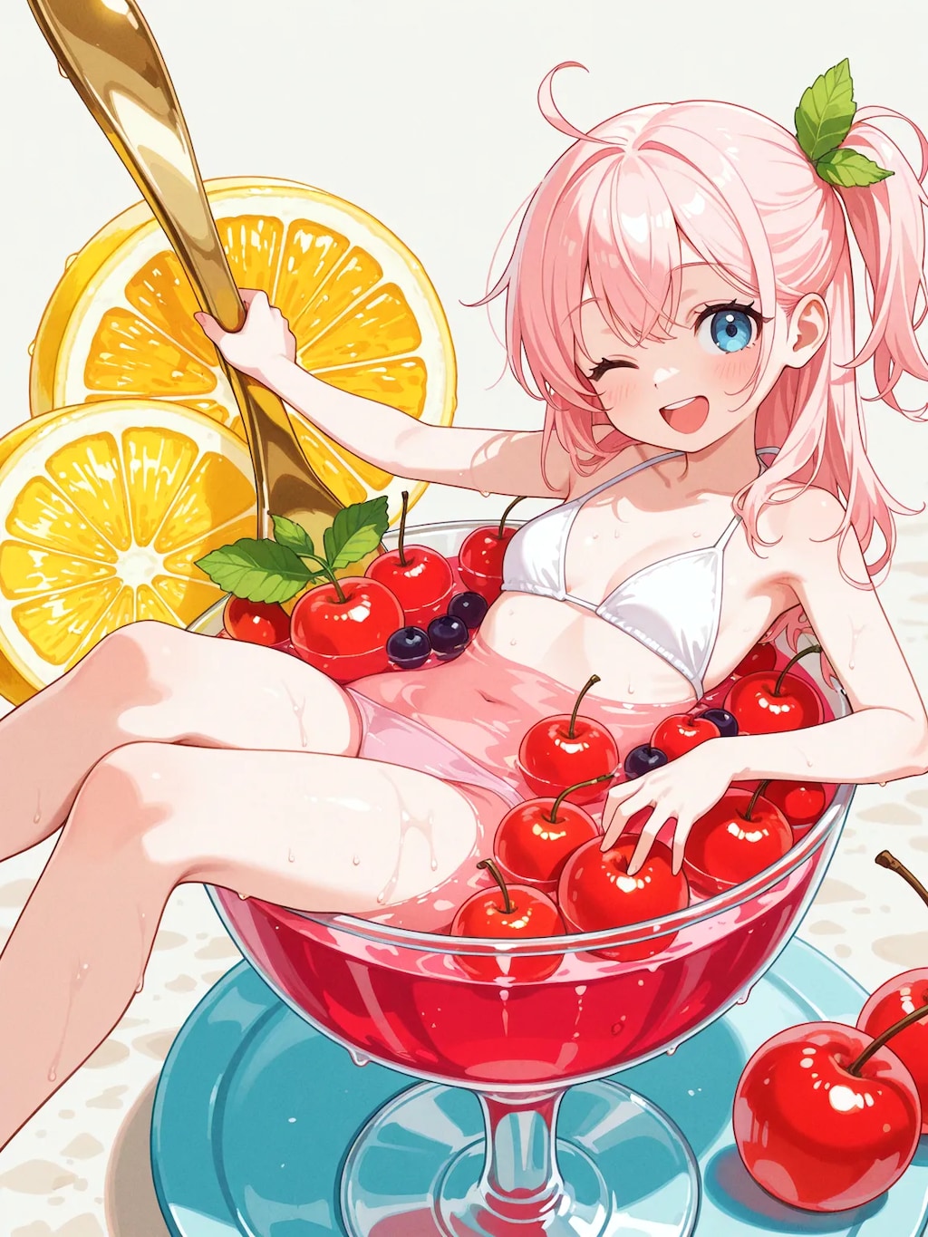 フルーツゼリー…それともフルーツポンチ？