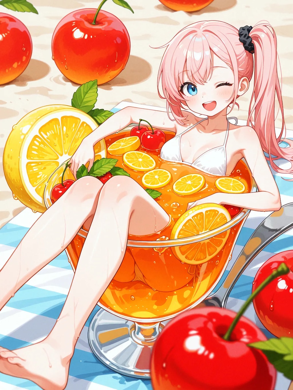 フルーツゼリー…それともフルーツポンチ？