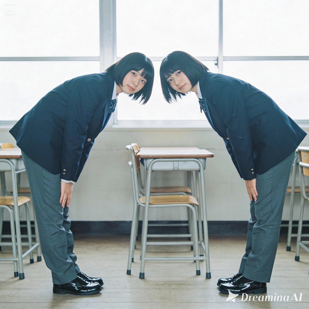 男子の制服を着てみた