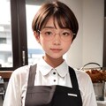 バイト中の眼鏡っ娘 3枚目